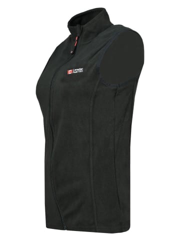 Canadian Peak Fleece bodywarmer zwart