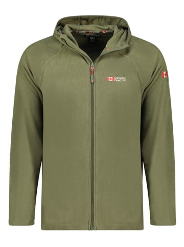 Canadian Peak Fleecejacke "Tugoodeak" in Khaki