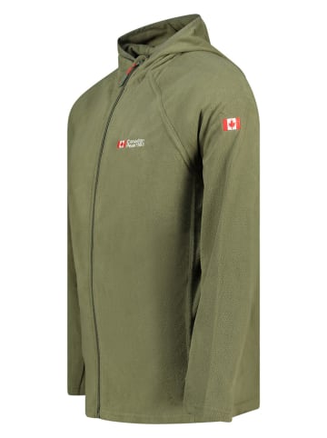 Canadian Peak Fleecejacke in Grün