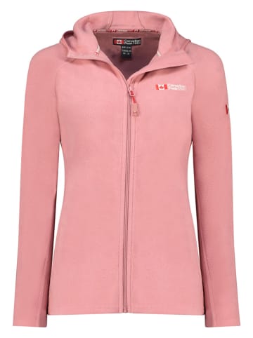 Canadian Peak Fleecejacke in Rosa