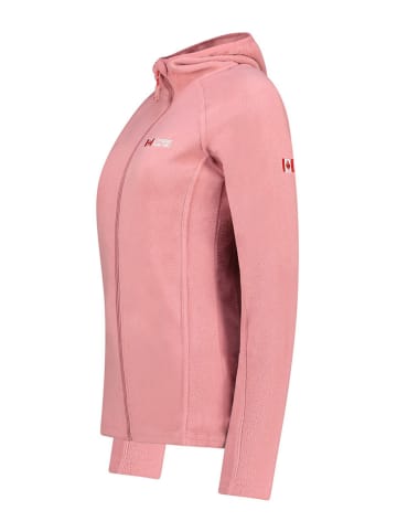 Canadian Peak Fleece jas "Tugoodeak" lichtroze