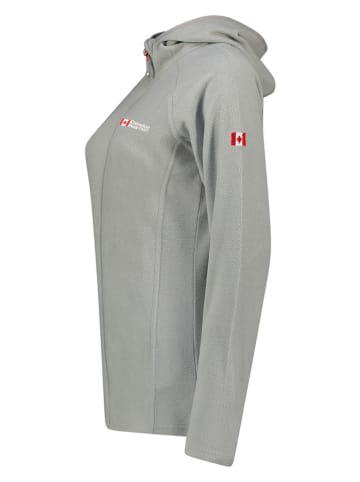 Canadian Peak Fleecejacke in Grau