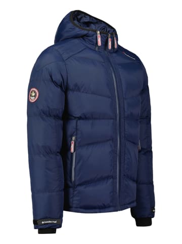Canadian Peak Doorgestikte jas "Caterol" donkerblauw