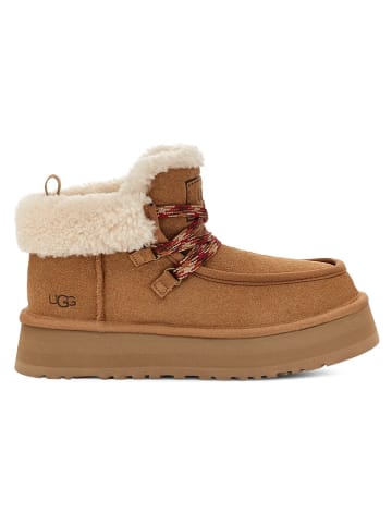 UGG Leren boots "Funkarra Cabin" lichtbruin
