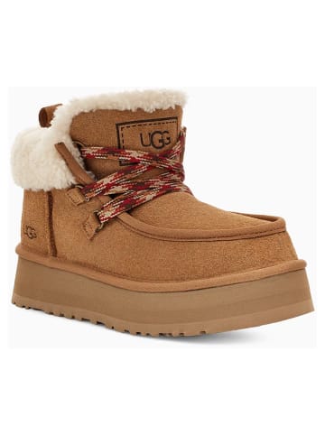 UGG Leren boots "Funkarra Cabin" lichtbruin