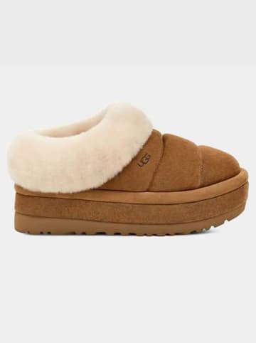UGG Leren pantoffels "Tazzlita" lichtbruin