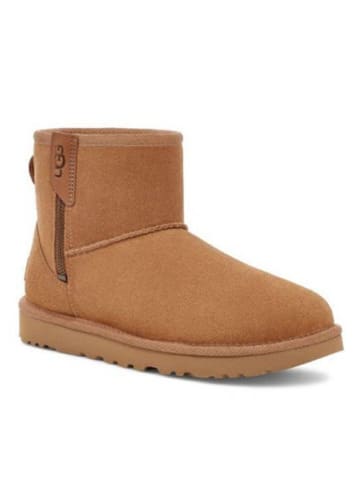 UGG Leren boots "Clasic Mini Bailey" lichtbruin