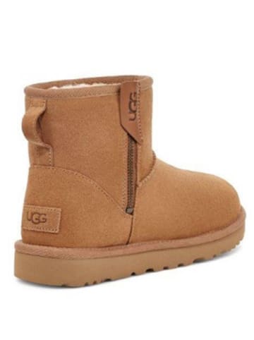 UGG Leren boots "Clasic Mini Bailey" lichtbruin