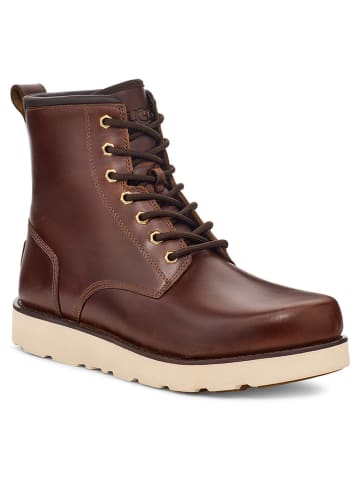 UGG Skórzane botki "Cason" w kolorze jasnobrązowym