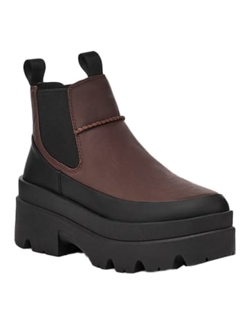 UGG Leren chelseaboots "Brisbane" bruin