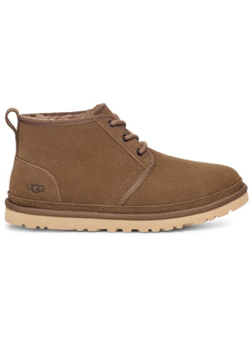 UGG Leder-Schnürschuhe "Neumel" in Braun