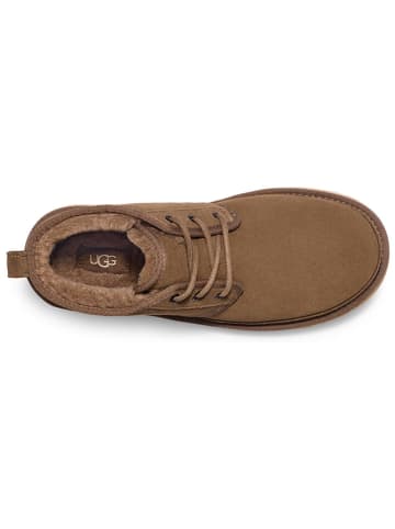 UGG Leren veterschoenen "Neumel" bruin