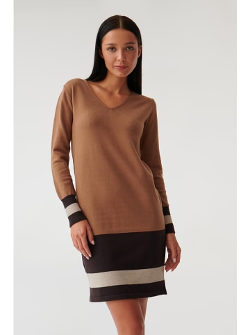 TATUUM Kleid in Hellbraun