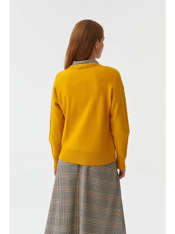 TATUUM Sweter w kolorze żółtym
