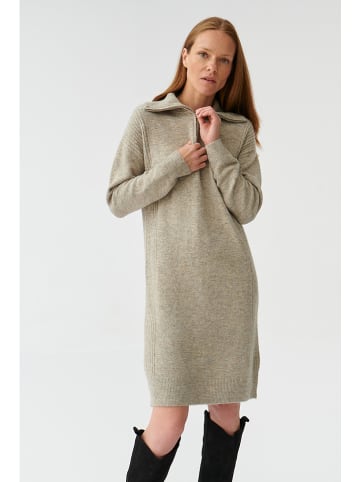 TATUUM Strickkleid in Beige