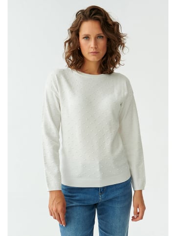 TATUUM Sweter w kolorze białym