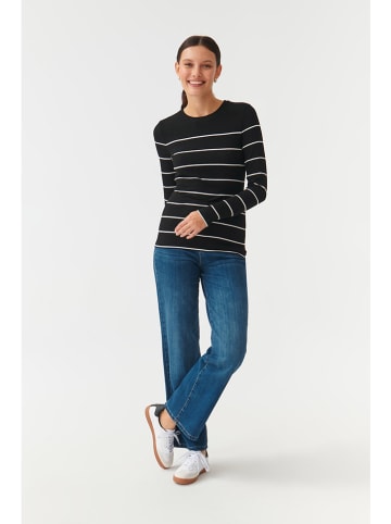 TATUUM Longsleeve in Schwarz