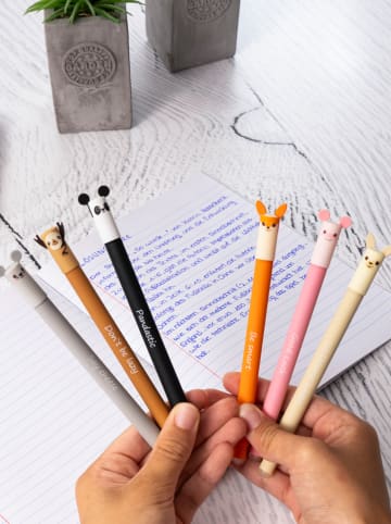 Faber-Castell 3-delige set: gelpennen "Erase it! - Lama"