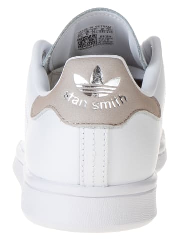 adidas Leder-Sneakers "Stan Smith" in Weiß