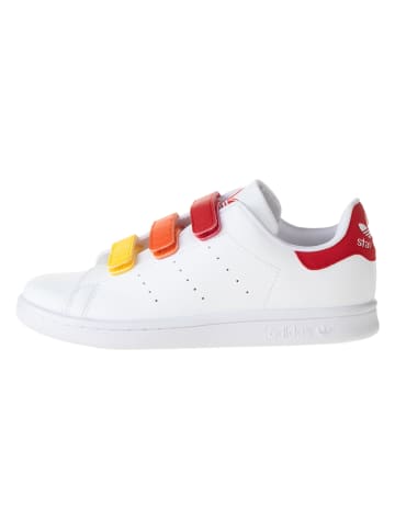 adidas Sneakersy "Stan Smith" w kolorze białym ze wzorem