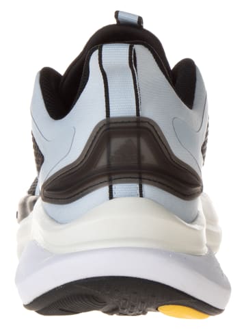 adidas Sneakersy "AlphaBounce +" w kolorze błękitno-czarnym