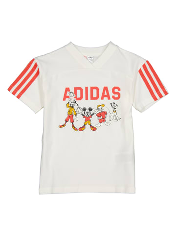 adidas 2-częściowy zestaw w kolorze czerwono-białym