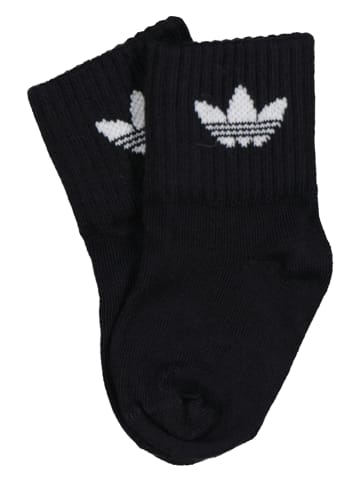 adidas 3er-Set: Socken in Grün/ Beige/ Schwarz