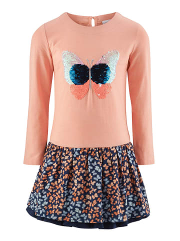 happy girls by Eisend Jurk oranje/meerkleurig