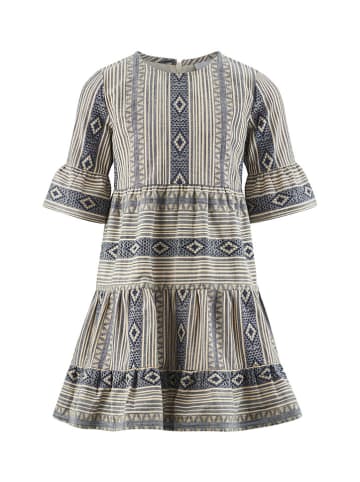 happy girls by Eisend Kleid in Beige/ Blau