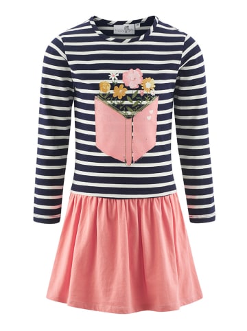 happy girls by Eisend Kleid in Dunkelblau/ Pink