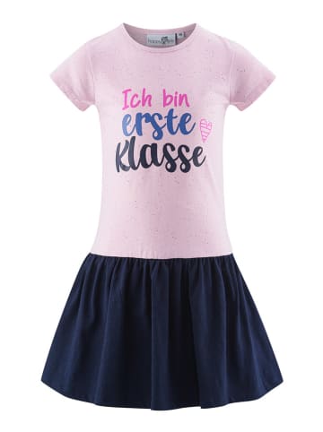 happy girls by Eisend Kleid in Rosa/ Dunkelblau