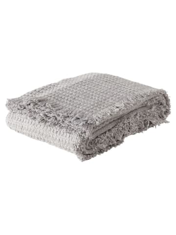 Boltze Wohndecke "Karma" Grau - (L)170 x (B)130 cm