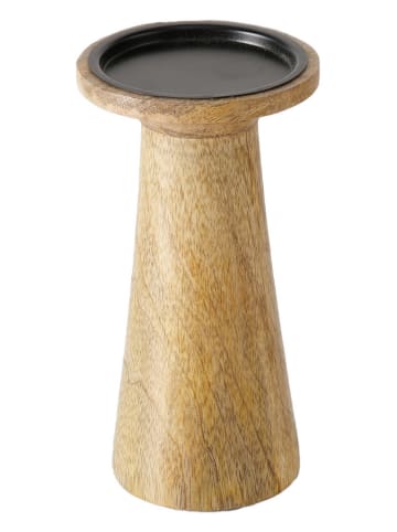 Boltze Kerzenhalter ''Merla'' in Hellbraun - (H)19 cm