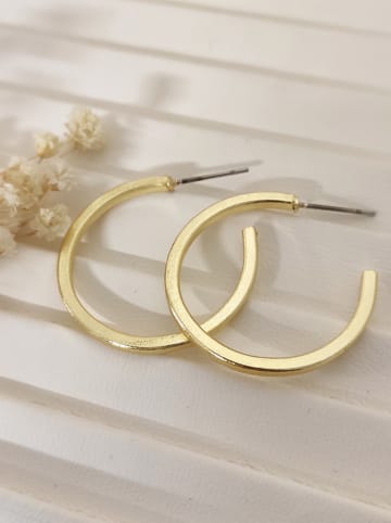Luja Bijoux Vergulde creolen