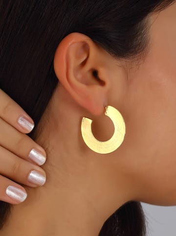 Nakkash Pozłacane kolczyki-kreole