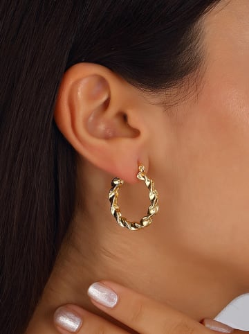 Luja Bijoux Vergold. Creolen