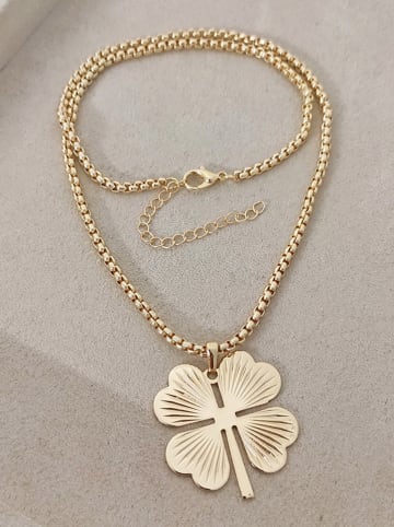 Luja Bijoux Pozłacany naszyjnik z elementem ozdobnym