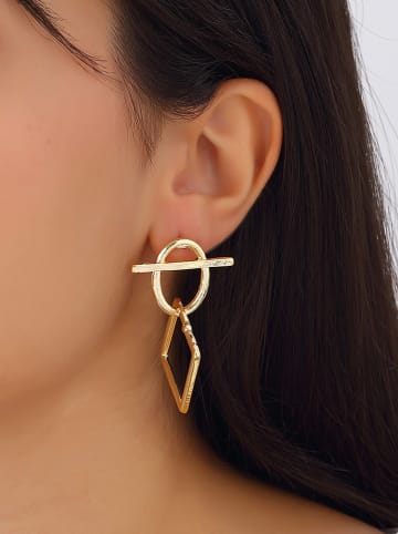 Luja Bijoux Pozłacane kolczyki-wkrętki
