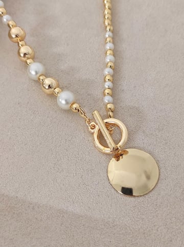 Nakkash Vergulde ketting met sierparels