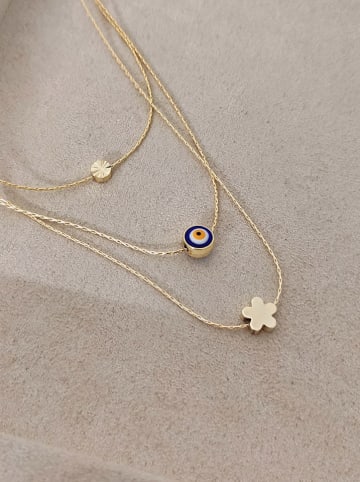 Luja Bijoux Vergulde ketting met sierelementen