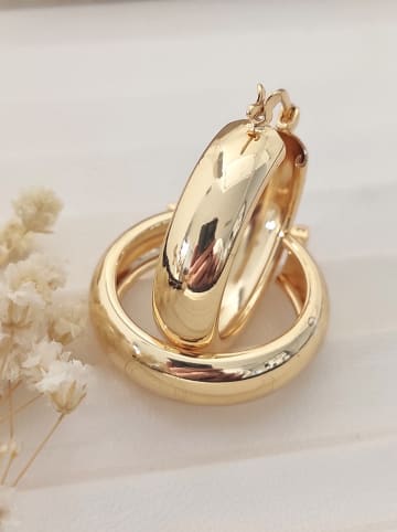 Luja Bijoux Vergold. Creolen