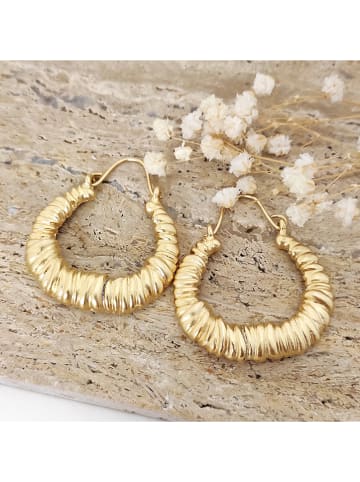 Nakkash Pozłacane kolczyki-kreole