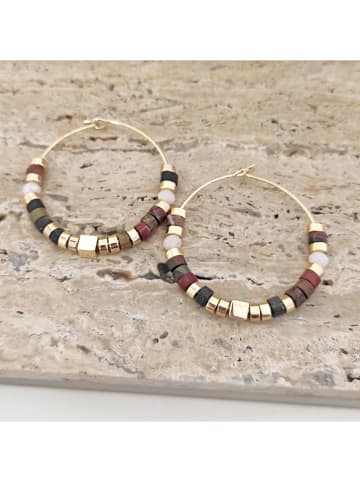 Nakkash Vergold. Creolen mit Variscit