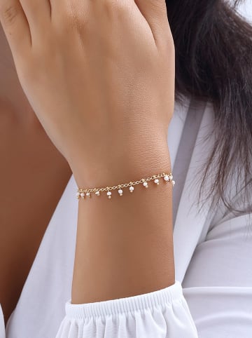 Luja Bijoux Pozłacana bransoletka z kryształami