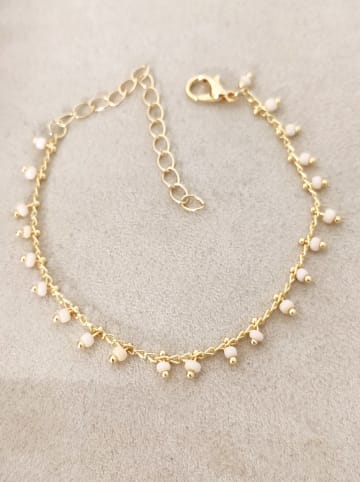 Nakkash Vergulde armband met kristallen