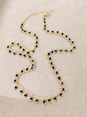 Luja Bijoux Pozłacany naszyjnik z kryształkami