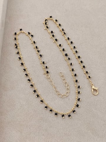 Luja Bijoux Pozłacany naszyjnik z kryształkami