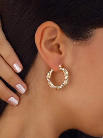 Luja Bijoux Vergulde creolen