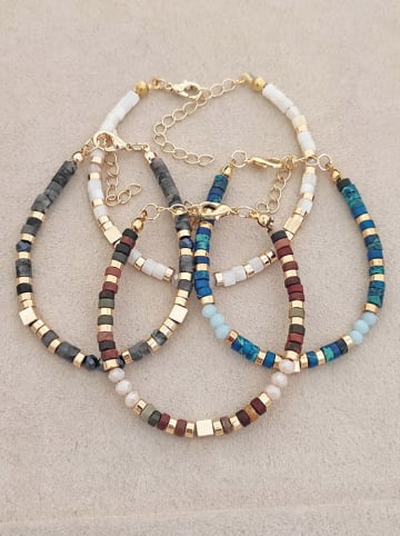 Luja Bijoux Vergold. Armband mit Zierperlen