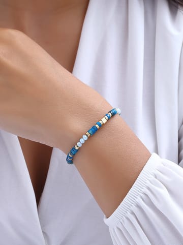 Luja Bijoux Vergold. Armband mit Zierperlen